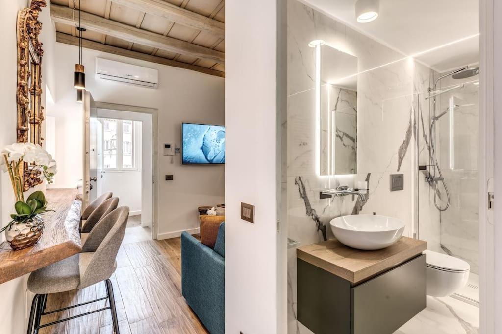 Piazza Dei Renzi Trastevere Building 4 Bedroom With Terrace Apartment Rome