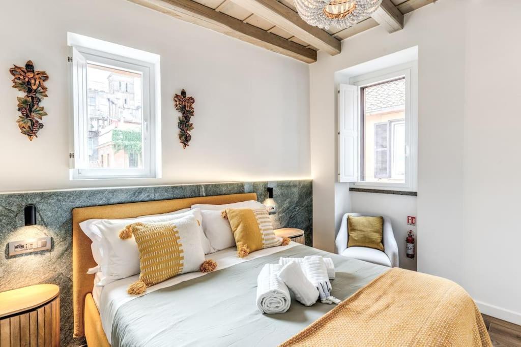 Apartment Piazza Dei Renzi Trastevere Building 4 Bedroom With Terrace